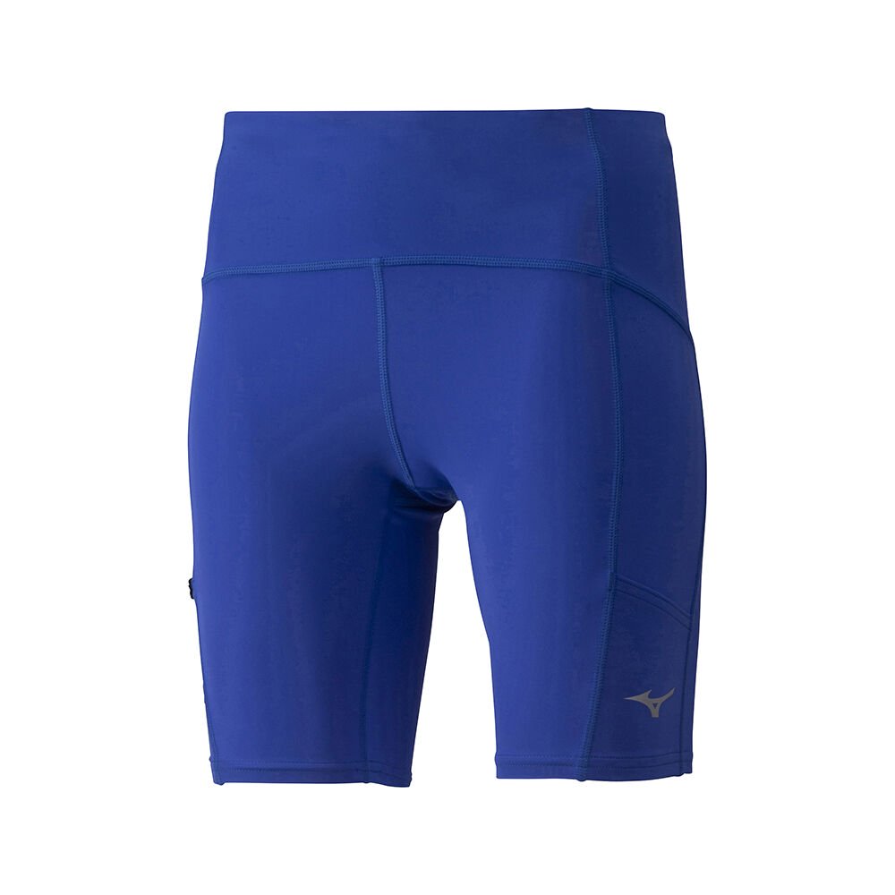 Mizuno Women's Tights Core Mid Tight Blue - VYAZUFB-41